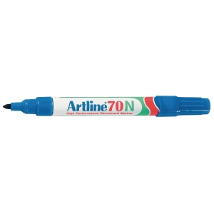 Artline 70N marqueur permanent pointe ogive 1,5 mm bleu