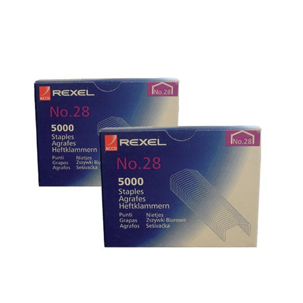 Rexel staples nr. 28 - box of 5000