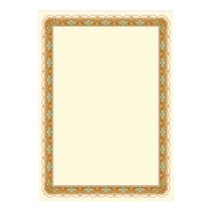PK25 DECORATED PAPER 170G A4 GOLD