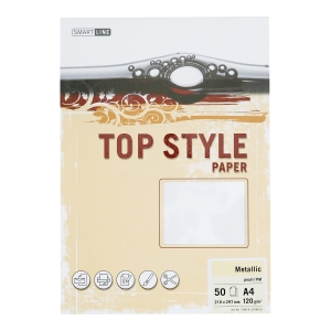 PK50 TOP STYLE PAPER 120G METALLIC PEARL