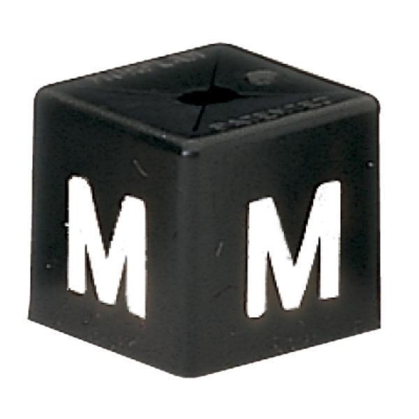 Minicube Siz M White / Black Barnardos Pk50
