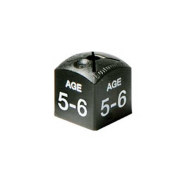 Minicube 5-6 Yrs White / Black Barnardos Pk50