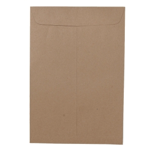 OPEN-END ENVELOPE BA KARFT SIZE 4.1/2 X7  110GRAM BROWN - PACK OF 50