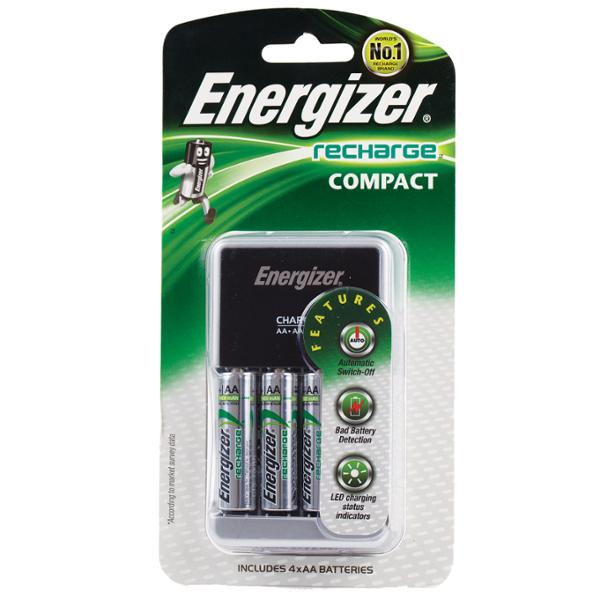 ENERGIZER CHCC FOUR BATTERY COMPACT CHARGER