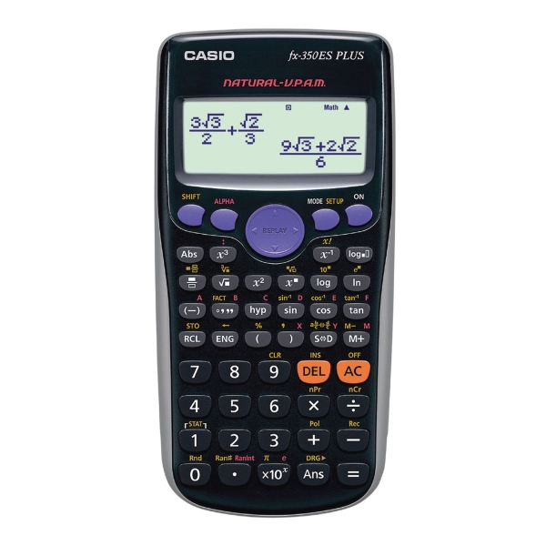 CASIO FX-350ES Plus Scientific Calculator 10+2 Digits