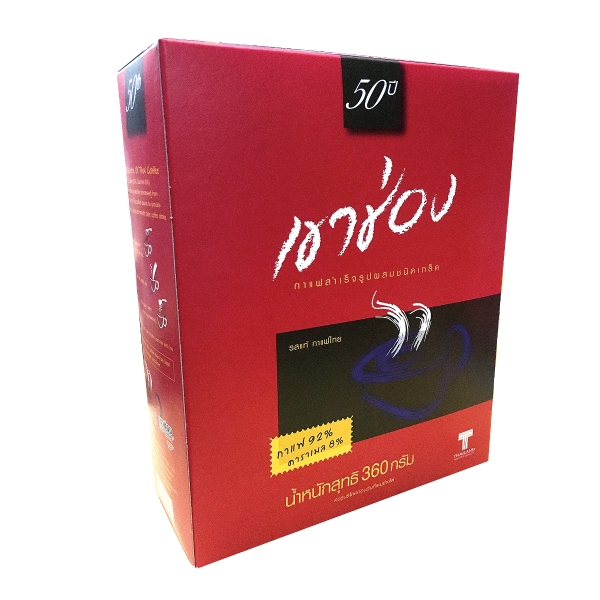 Khao Shong Instant Coffee Red 360 Grams