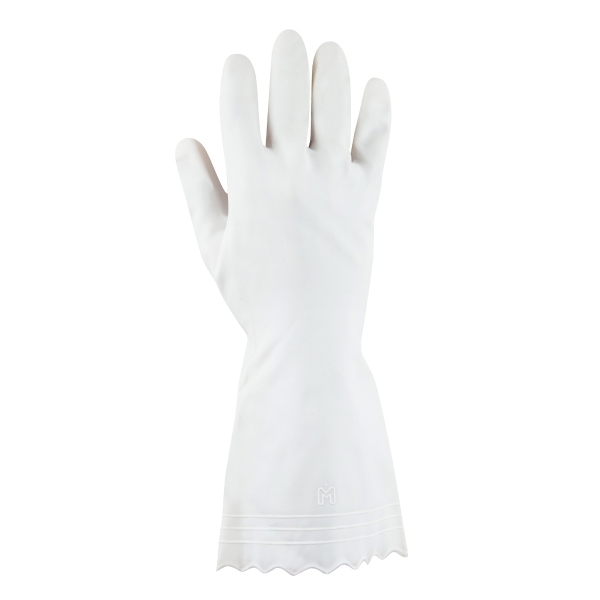 long white pvc gloves