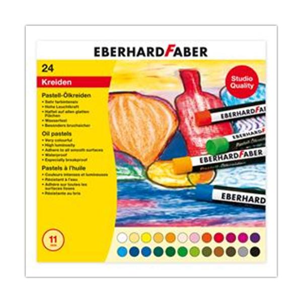 Faber Ölkreide Eberhard 522024, 24er-Box, sortiert