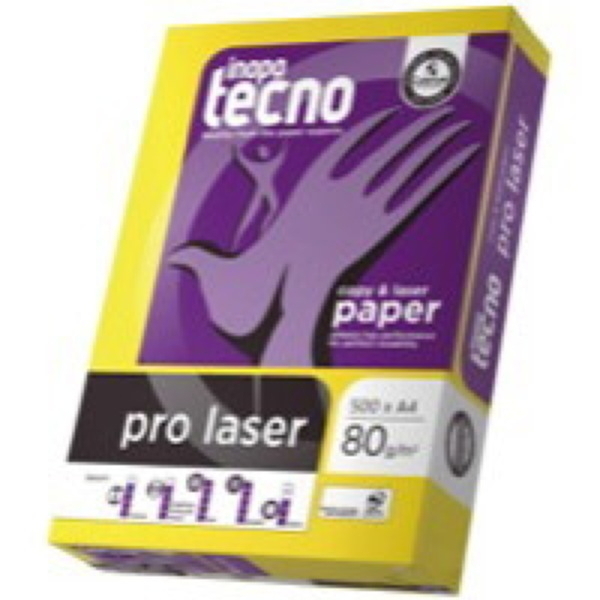 Inapa Kopierpapier Pro Laser TCF, A4, 80g, weiß, 500 Blatt