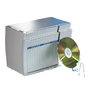 CD/DVD-Box Dataline 67671 Compact, Maße: 162x220x133mm, für 50 Stück, grau