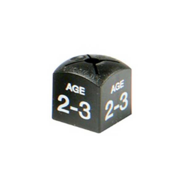 Minicube 2-3 Yrs White / Black Barnardos Pk50