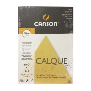 Canson A3 Tracing Paper 70gsm - Pack of 50 Sheets