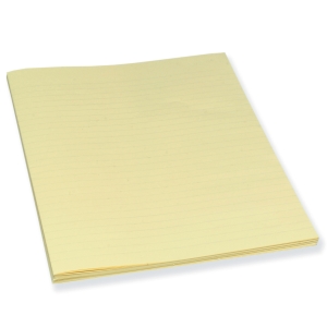 PK250 PAP RULED A3 FOLDED TO A4 80G YLLW