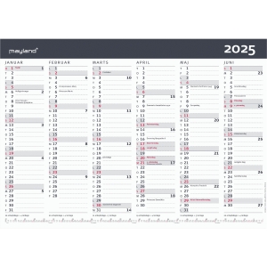  Kalender  2020 og 2020  timeplaner Mayland kun B2B salg