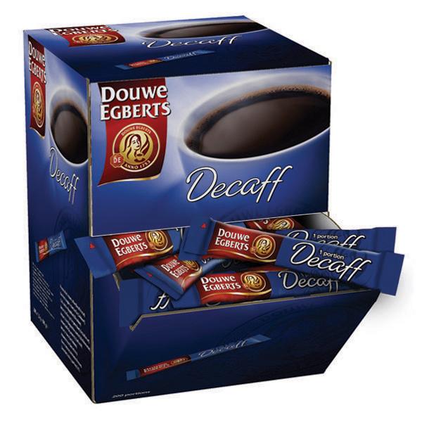 DOUWE EGBERTS DECAFFEINATED INSTANT COFFEE 1.5G PACK OF 200