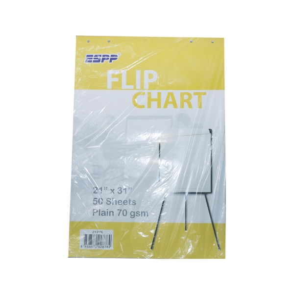 ESPP Flip Chart Paper With 4 Hole 21" X 31"