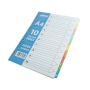 ESPP Paper Index Divider 10 colour - Pack of 5