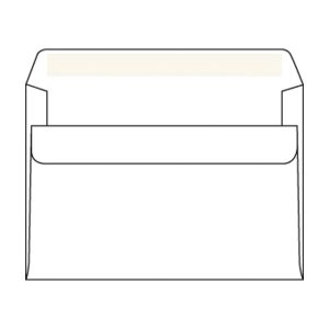 Weiße selbstklebende Briefumschläge C6 (114 x 162 mm), Packung mit 1000 Stück
