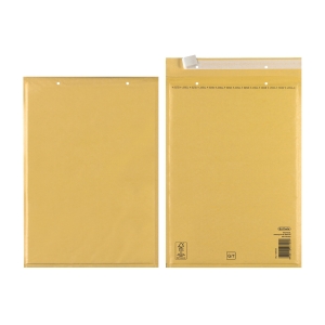 Herlitz Luftpolsterversandtaschen, braun, Innengröße: 230 x 335 mm, 10 Stück