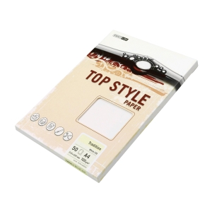 Top Style Papier, Tradition, A4, 100 g/m², weiss, 50 Blatt