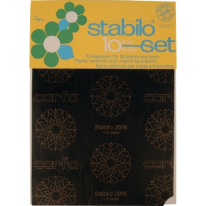 CARBON FILM STABILO 2018 MAX. 8 COPIES, 10 SHEETS/PACK