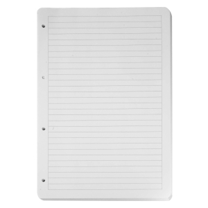 PK100 PRE-PUNCH PAP A4 RULED 4PUNCH