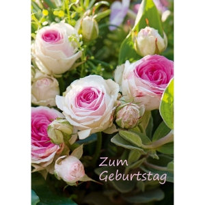 Doppelkarte Art Bula 7922, Geburtstag, 122x175 mm