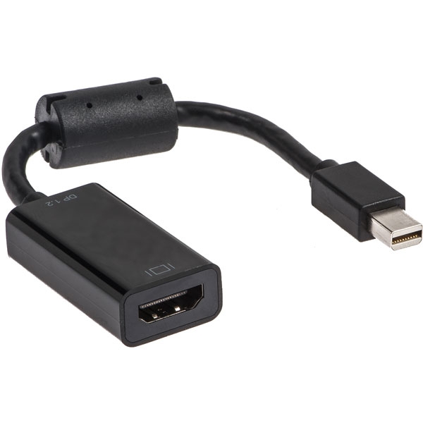 Adapter Mini Disp. Port HDMI LINK2GO AD4111BP, 15cm, male / female