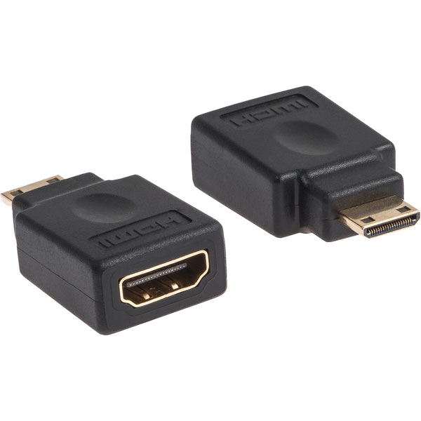 Adapter Mini-HDMI LINK2GO AD5111BB, male / female