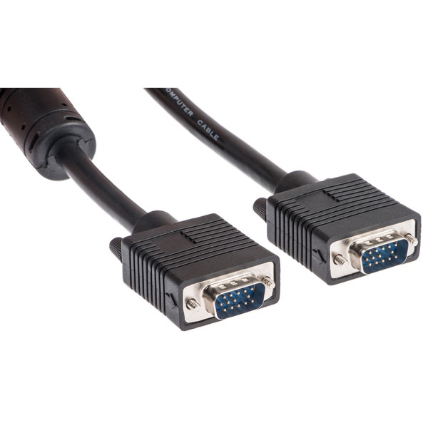 VGA Monitorcable LINK2GO VG1013MBB, HD 14 male/male, 3m