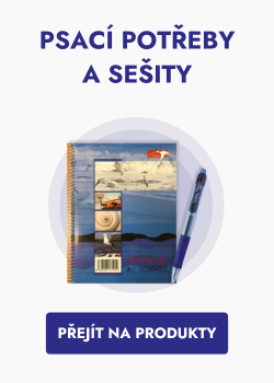 Psací potřeby a sešity