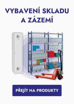 Vybavení skladu a zázemí