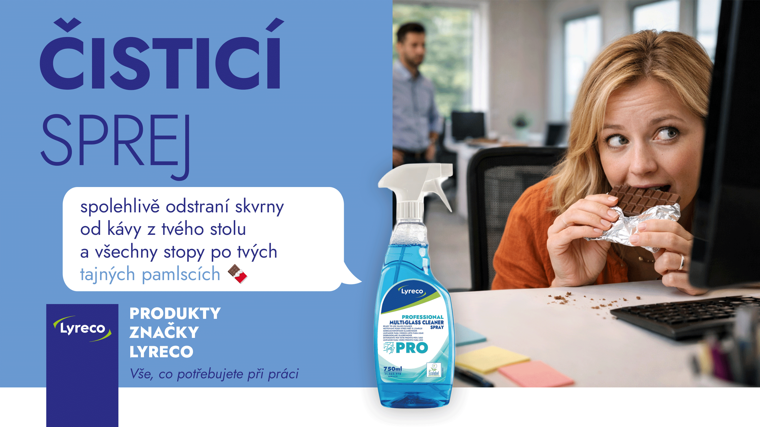 Čisticí prostředky Lyreco
