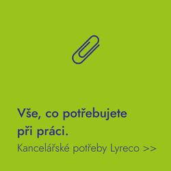 Kancelářské potřeby značky Lyreco