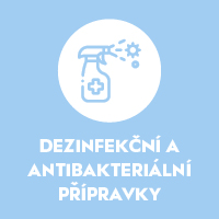 Dezinfekční a antibakteriální přípravky