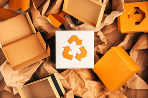 Využívejte recyklované nebo recyklovatelné materiály