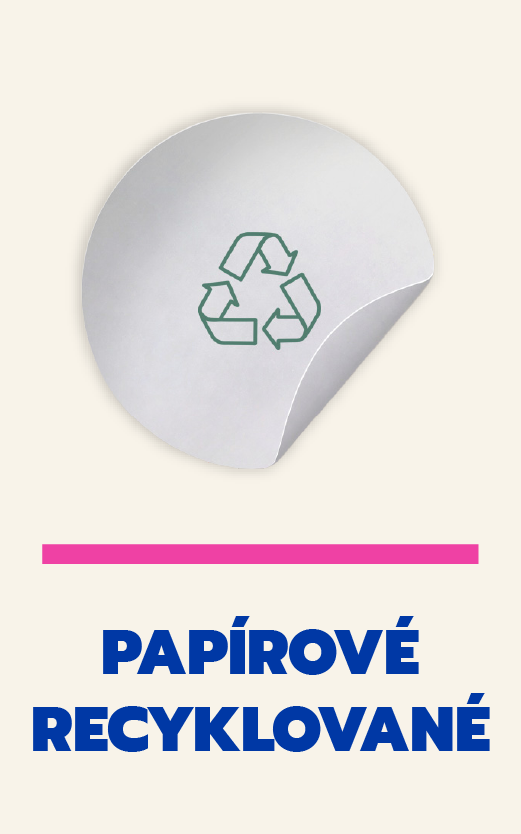 PAPÍROVÁ RECYKLOVANÁ