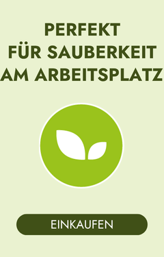 Perfekt für Sauberkeit am Arbeitsplatz 