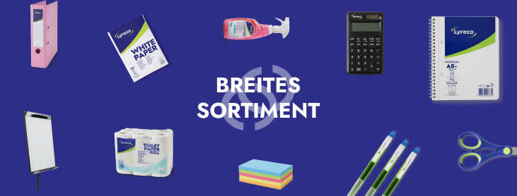Breites Sortiment
