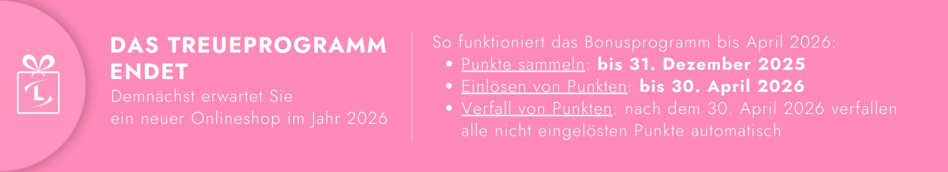 Bonus Programm