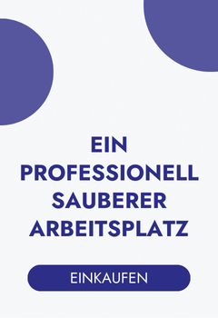Ein professionell sauberer Arbeitsplatz