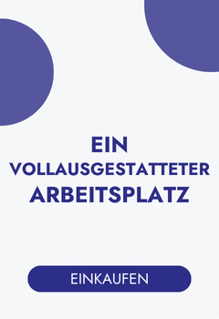 Ein vollausgestatteter Arbeitsplatz