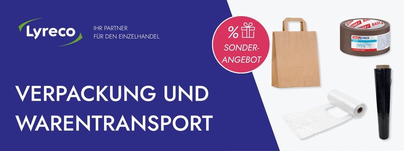 Verpackung und Warentransport