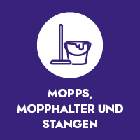 Mopps, Mopphalter und Stangen