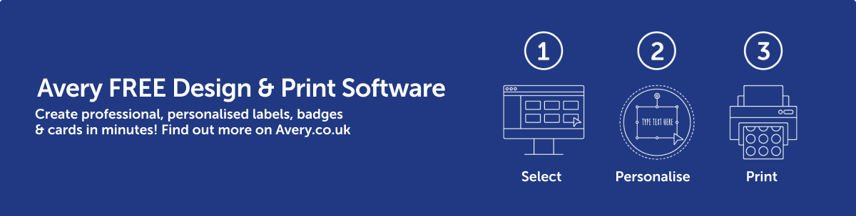 Avery FREE Design & Print software