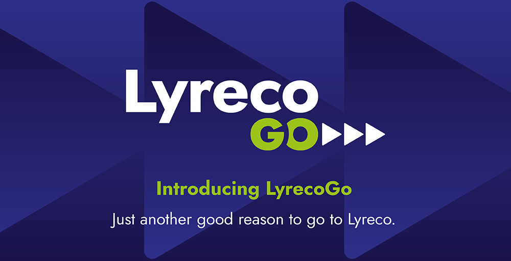 Header with LyrecoGo, Just another good reason to go to Lyreco