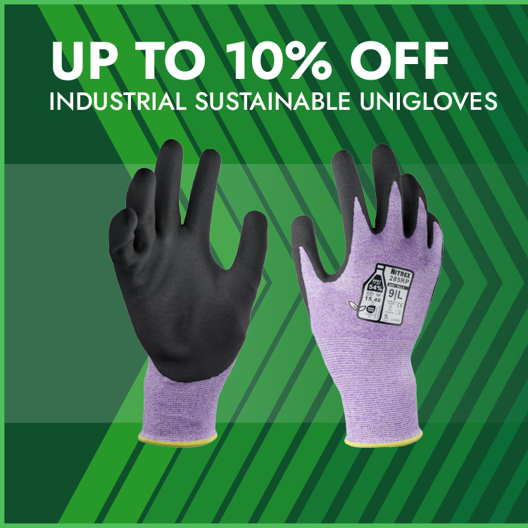 Up to 10% Off Industrial Sustainable Unigloves