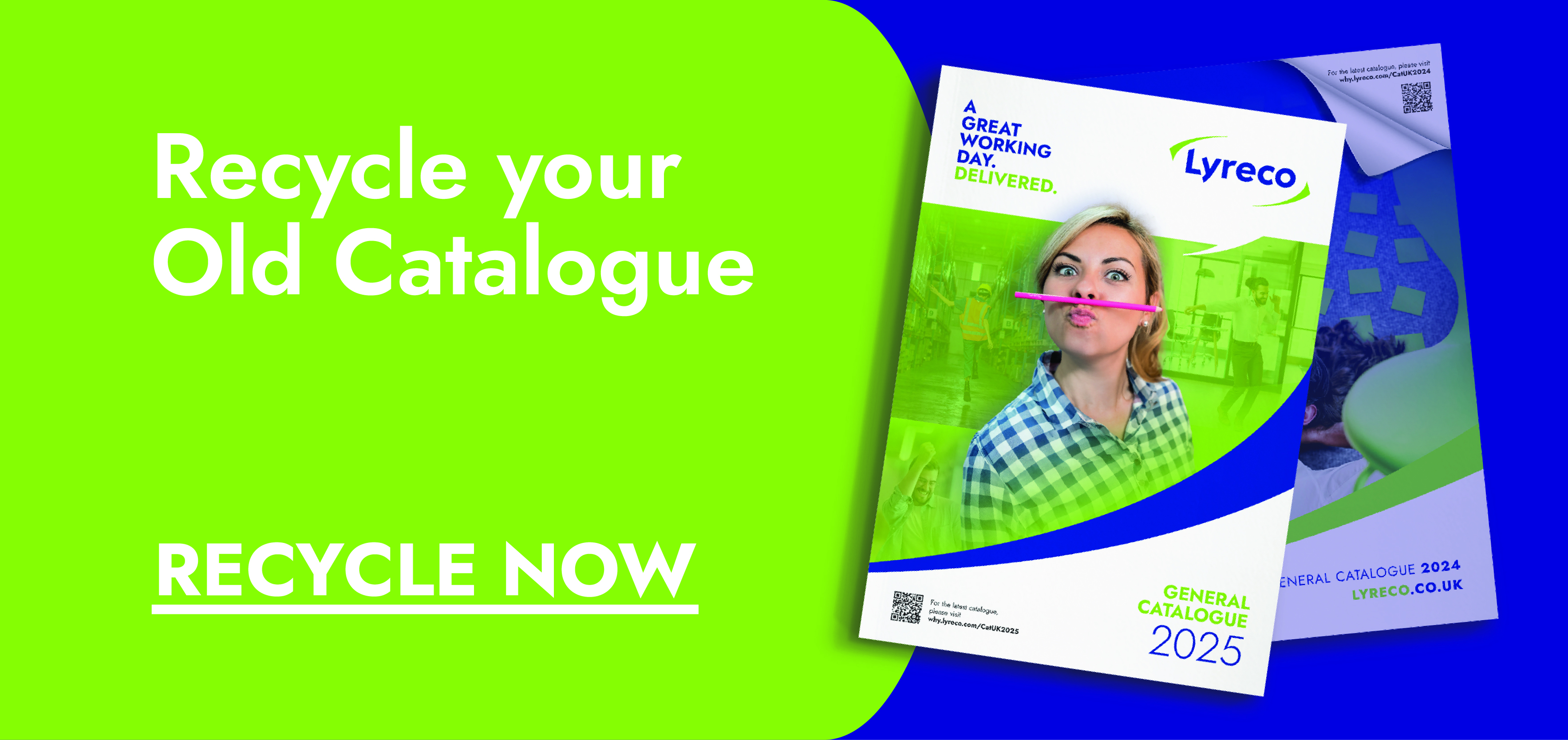 Recycle your old catalogue