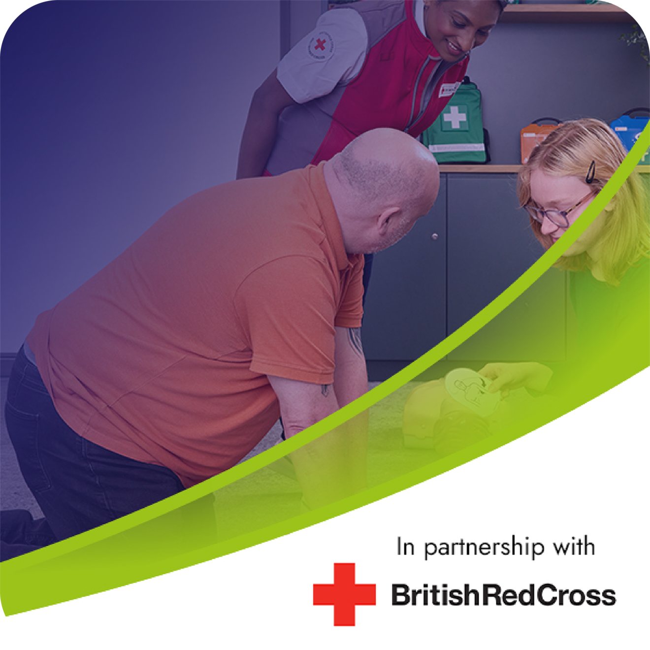 In partnership with BritishRedCross