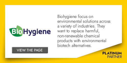 Biohygiene focus on environmental solutions across a variety of industries. They want to replace harmful, non-renewable chemical products with environmental biotech alternatives.